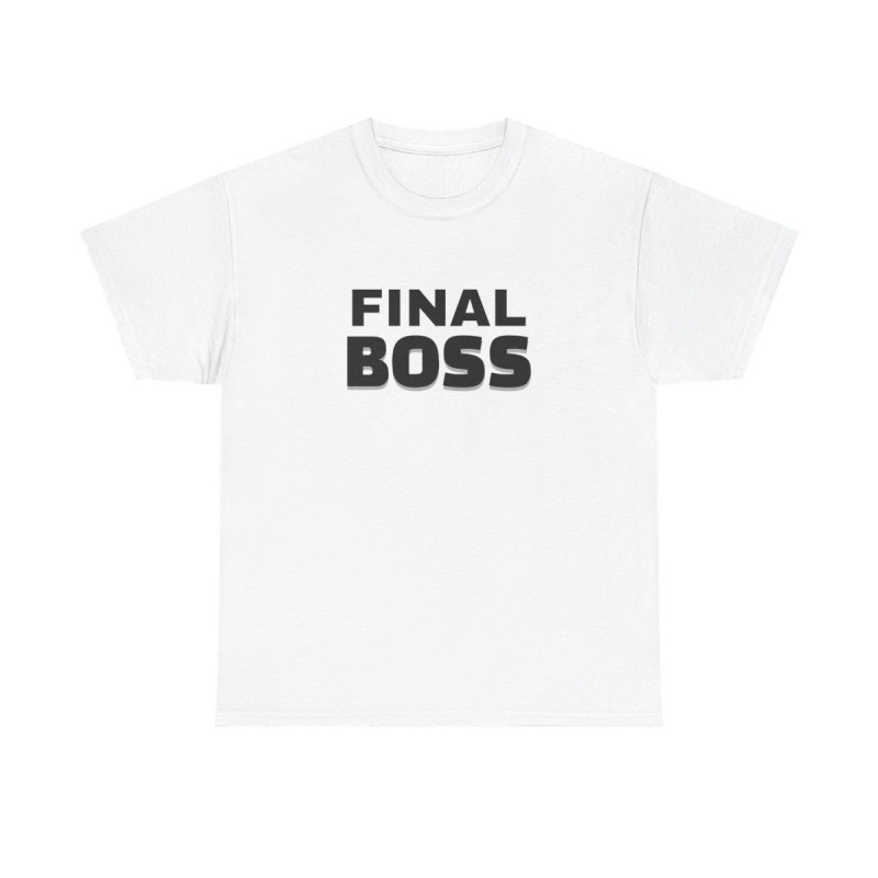 Final Boss Unisex Heavy Cotton Tee