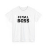 Final Boss Unisex Heavy Cotton Tee