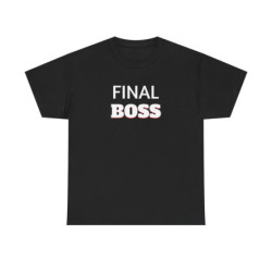 Final Boss Unisex Heavy Cotton Tee