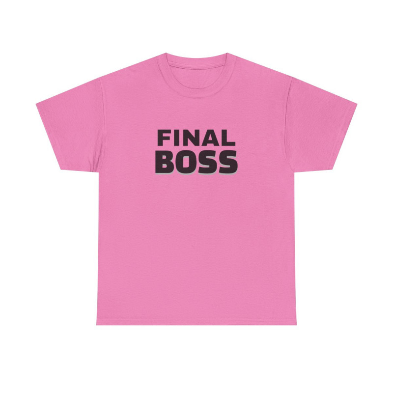 Final Boss Unisex Heavy Cotton Tee