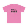 Final Boss Unisex Heavy Cotton Tee