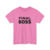 Final Boss Unisex Heavy Cotton Tee