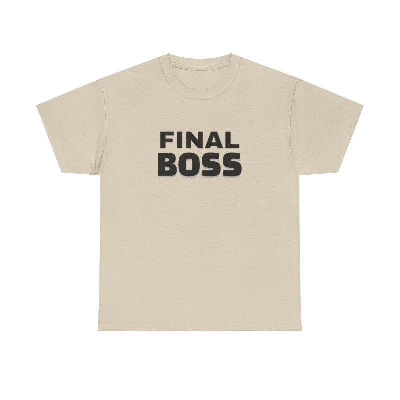 Final Boss Unisex Heavy Cotton Tee