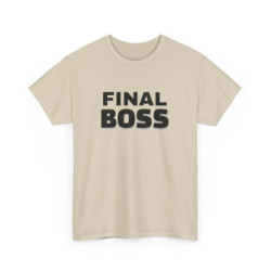 Final Boss Unisex Heavy Cotton Tee