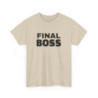 Final Boss Unisex Heavy Cotton Tee