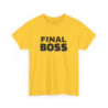 Final Boss Unisex Heavy Cotton Tee