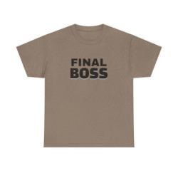 Final Boss Unisex Heavy Cotton Tee