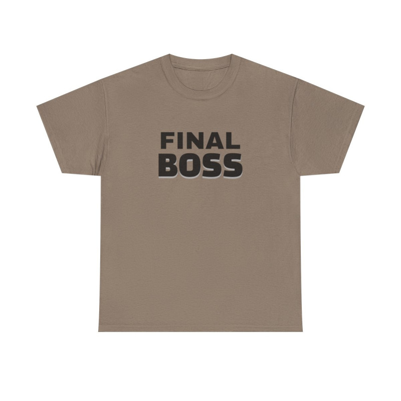 Final Boss Unisex Heavy Cotton Tee