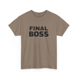 Final Boss Unisex Heavy Cotton Tee