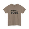 Final Boss Unisex Heavy Cotton Tee