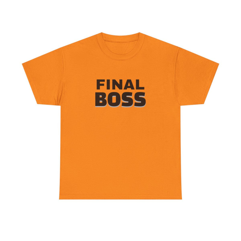 Final Boss Unisex Heavy Cotton Tee