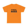Final Boss Unisex Heavy Cotton Tee