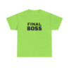 Final Boss Unisex Heavy Cotton Tee