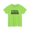 Final Boss Unisex Heavy Cotton Tee