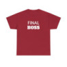 Final Boss Unisex Heavy Cotton Tee