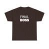 Final Boss Unisex Heavy Cotton Tee