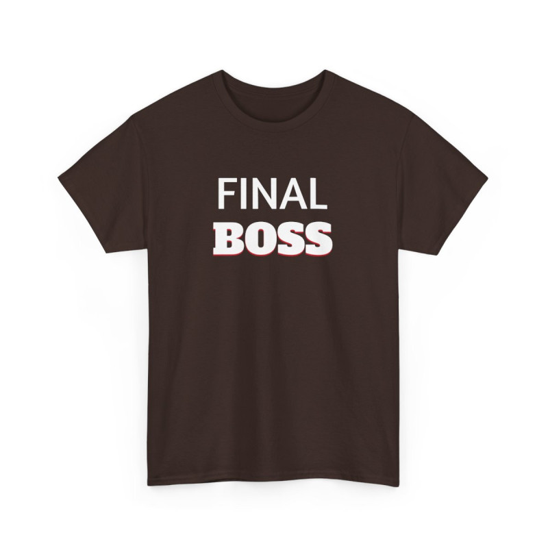 Final Boss Unisex Heavy Cotton Tee