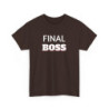 Final Boss Unisex Heavy Cotton Tee