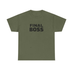Final Boss Unisex Heavy Cotton Tee