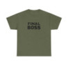 Final Boss Unisex Heavy Cotton Tee